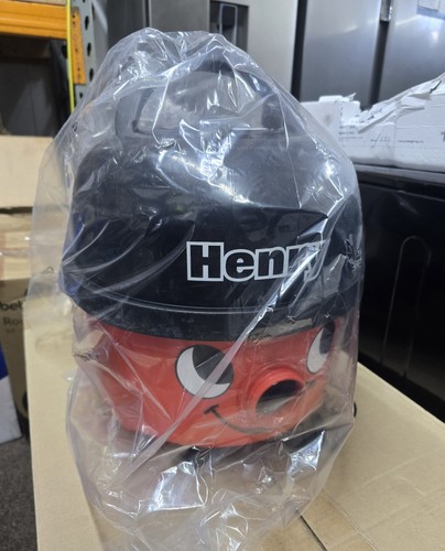 Henry hoovers with - with, accessories