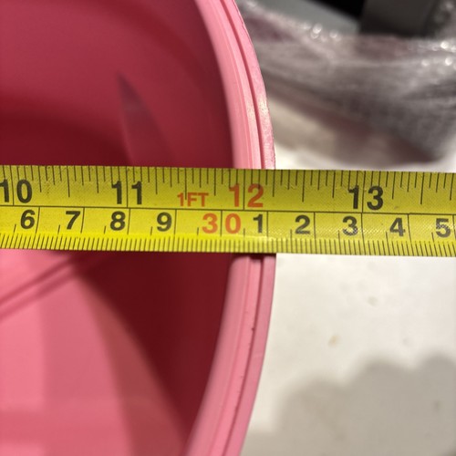 Hetty hoover pink bucket - 12",