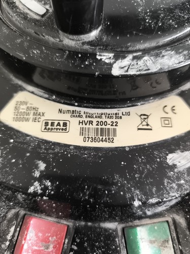 Numatic henry hvr 200 1200w - henry, 200-22