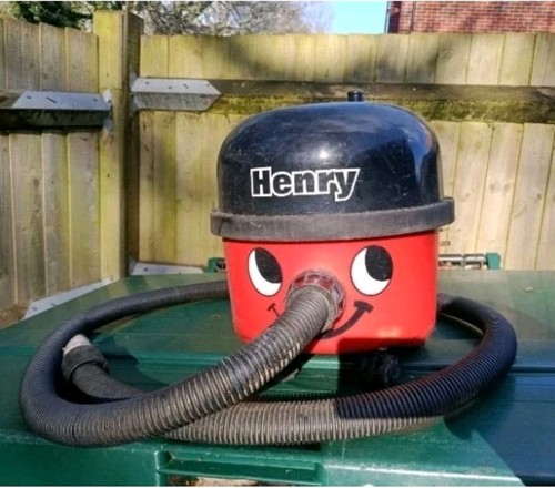 Working numatic henry hoover - working,