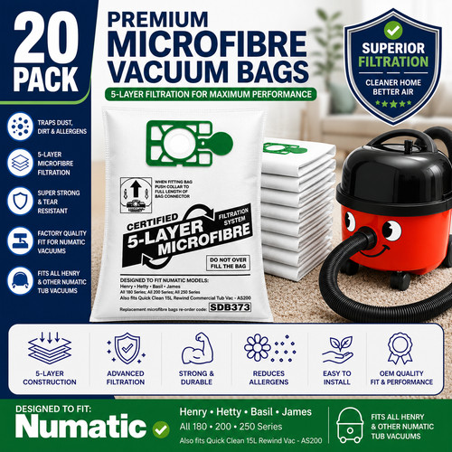 Henry hoover bags nvm - hoover, nvm-1ch